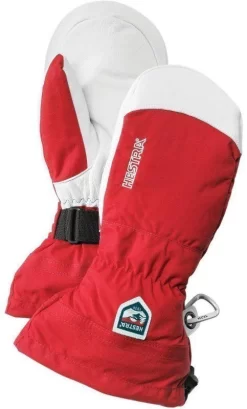 HestraArmy Leather Heli Ski Mitt