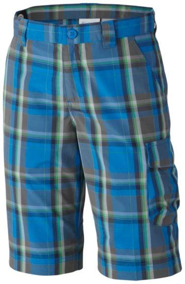 ColumbiaSilver Ridge III Boys Plaid Short 1 ColumbiaSilver Ridge III Boys Plaid Short
