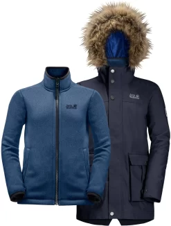 Jack WolfskinBoys Elk Island 3in1 Parka