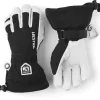 HestraArmy Leather Heli Ski Jr Glove