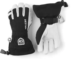 HestraArmy Leather Heli Ski Jr Glove